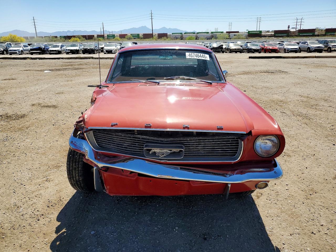 1966 Ford Uk Red vin: 6R07C121543