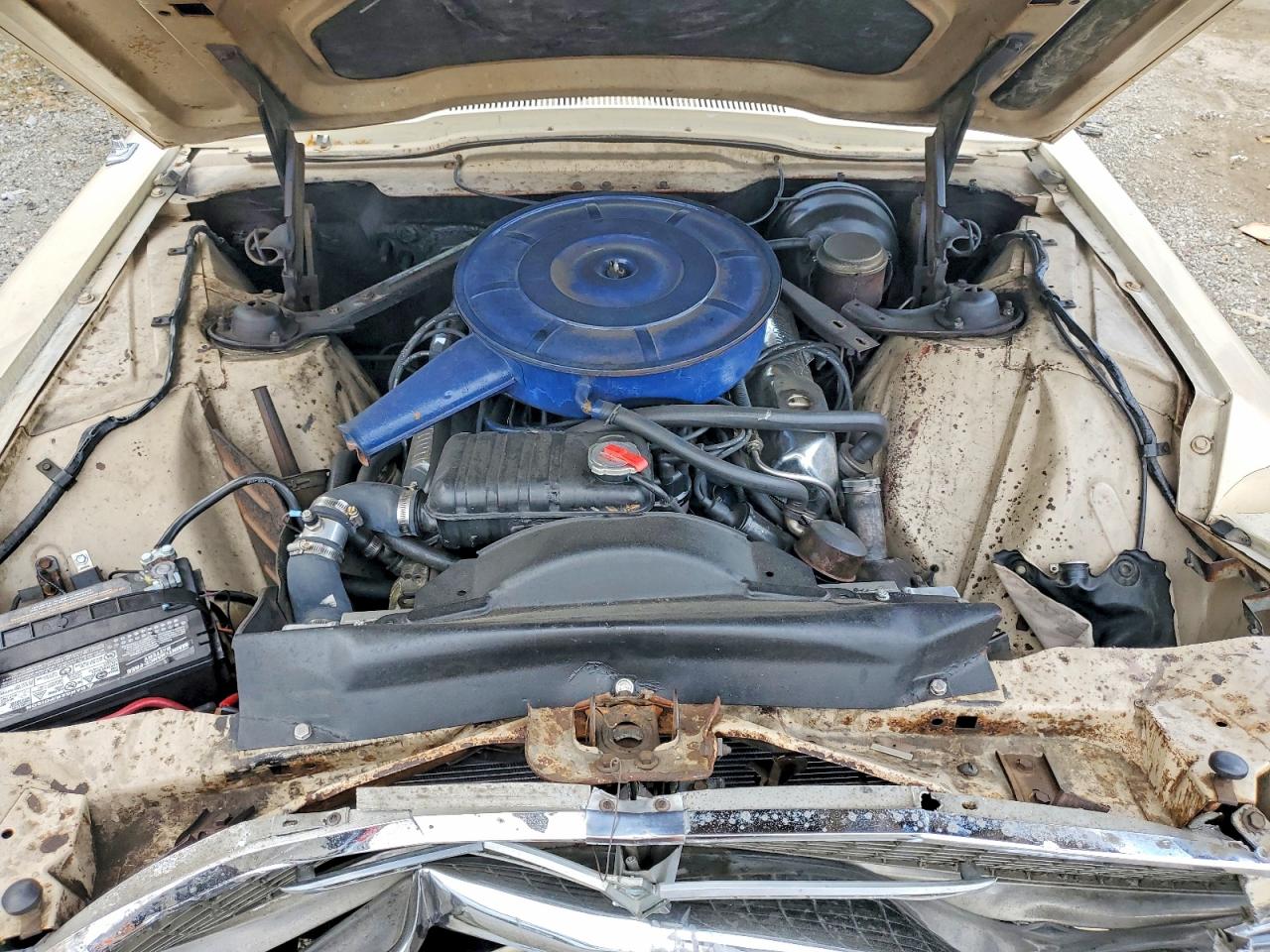 1966 Ford Thundrbird Cream vin: 6Y83Z142062