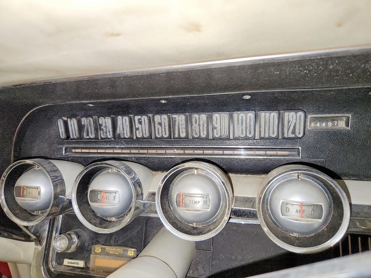 1966 Ford T Bird Red vin: 6Y85Q109804
