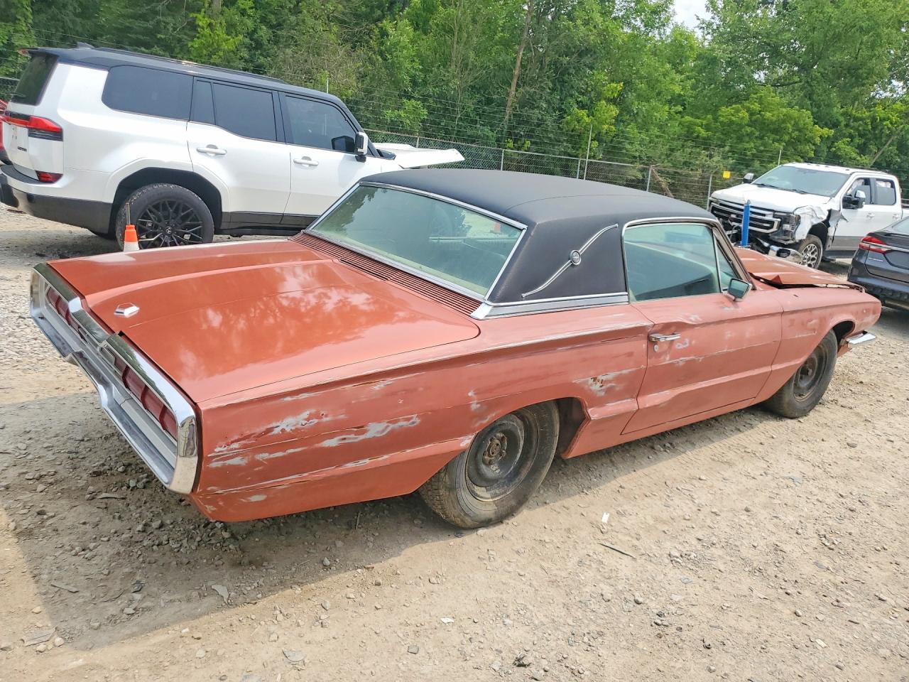 1966 Ford Thunderbird Оранжевый vin: 6Y87Q167746