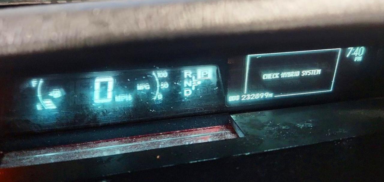 2010 Toyota Prius Ii Red vin: JTDKN3DU2A0005016