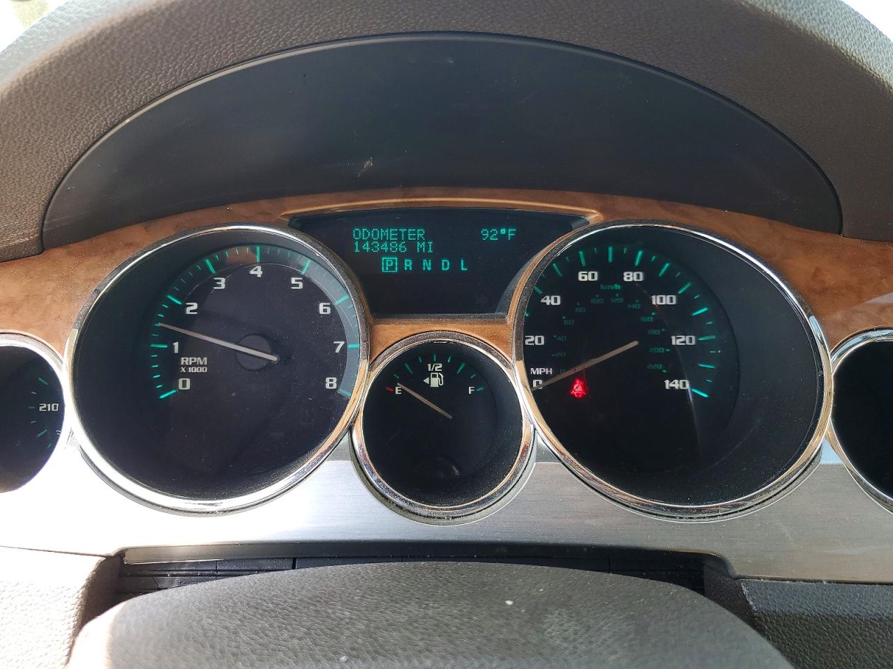 2008 Buick Enclave Cxl Brown vin: 5GAEV23718J164876