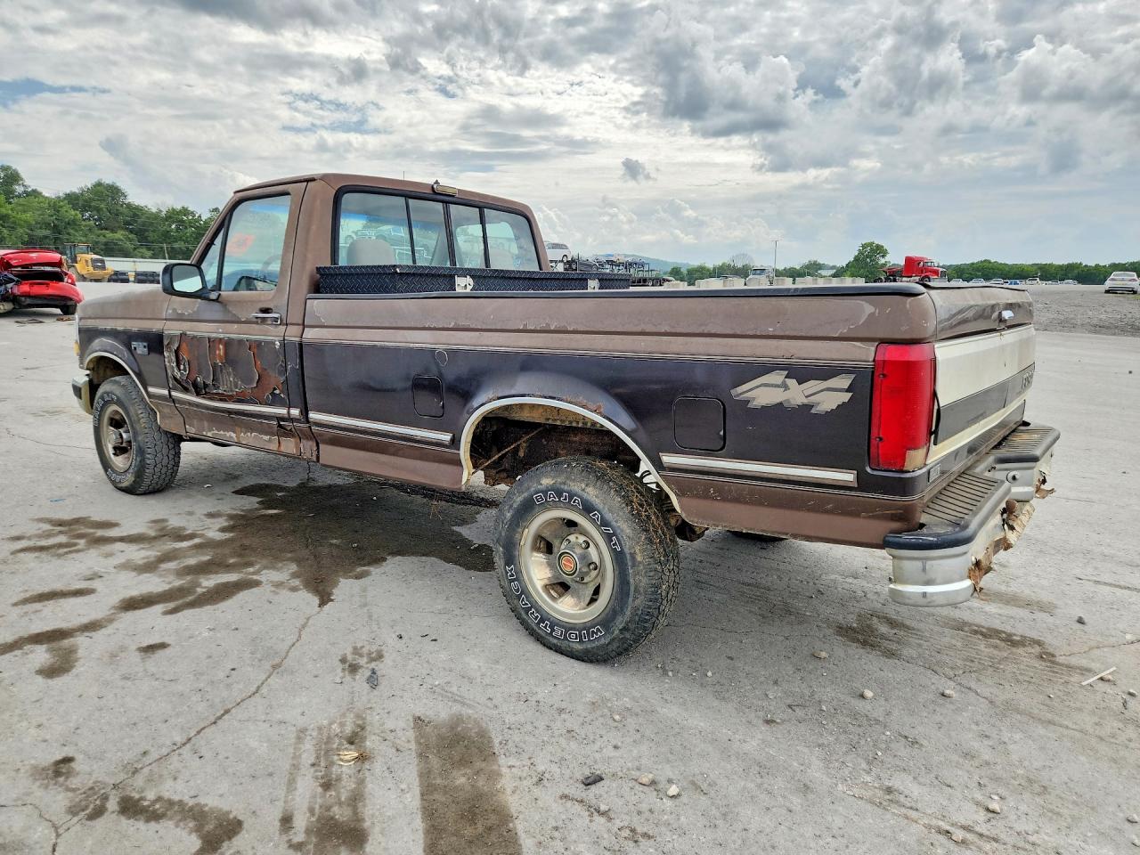 1993 Ford F150 Brown vin: 1FTEF14NXPNA56931