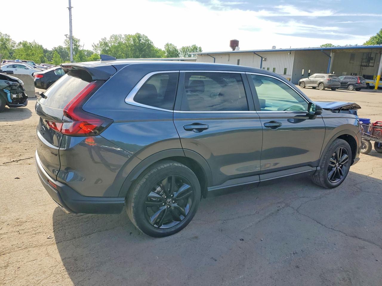 2025 Honda Cr-v Sport-l Gray vin: 2HKRS6H8XSH808201