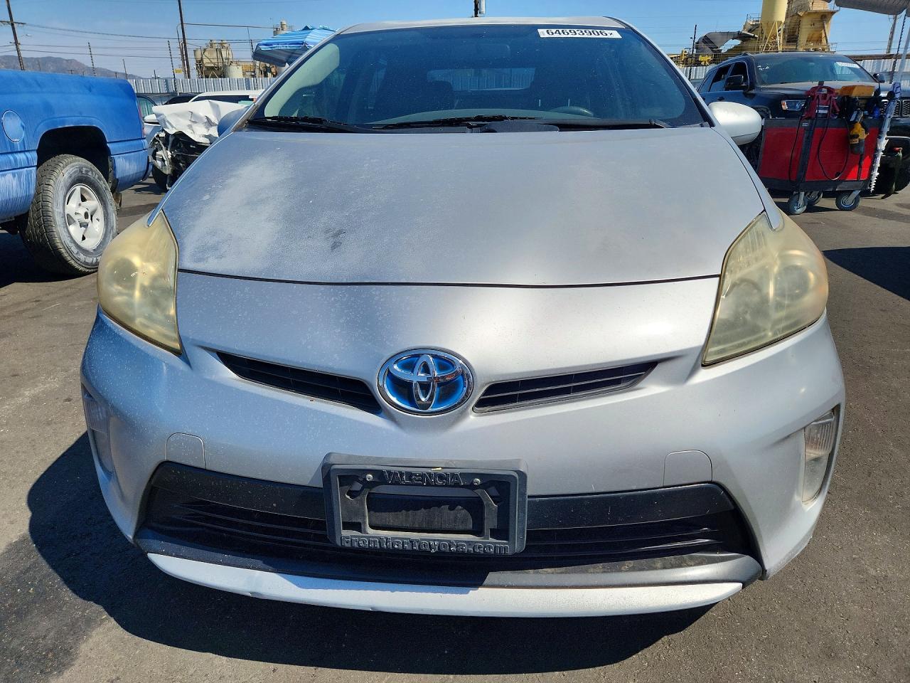 2012 Toyota Prius Two Gray vin: JTDKN3DU7C1529209
