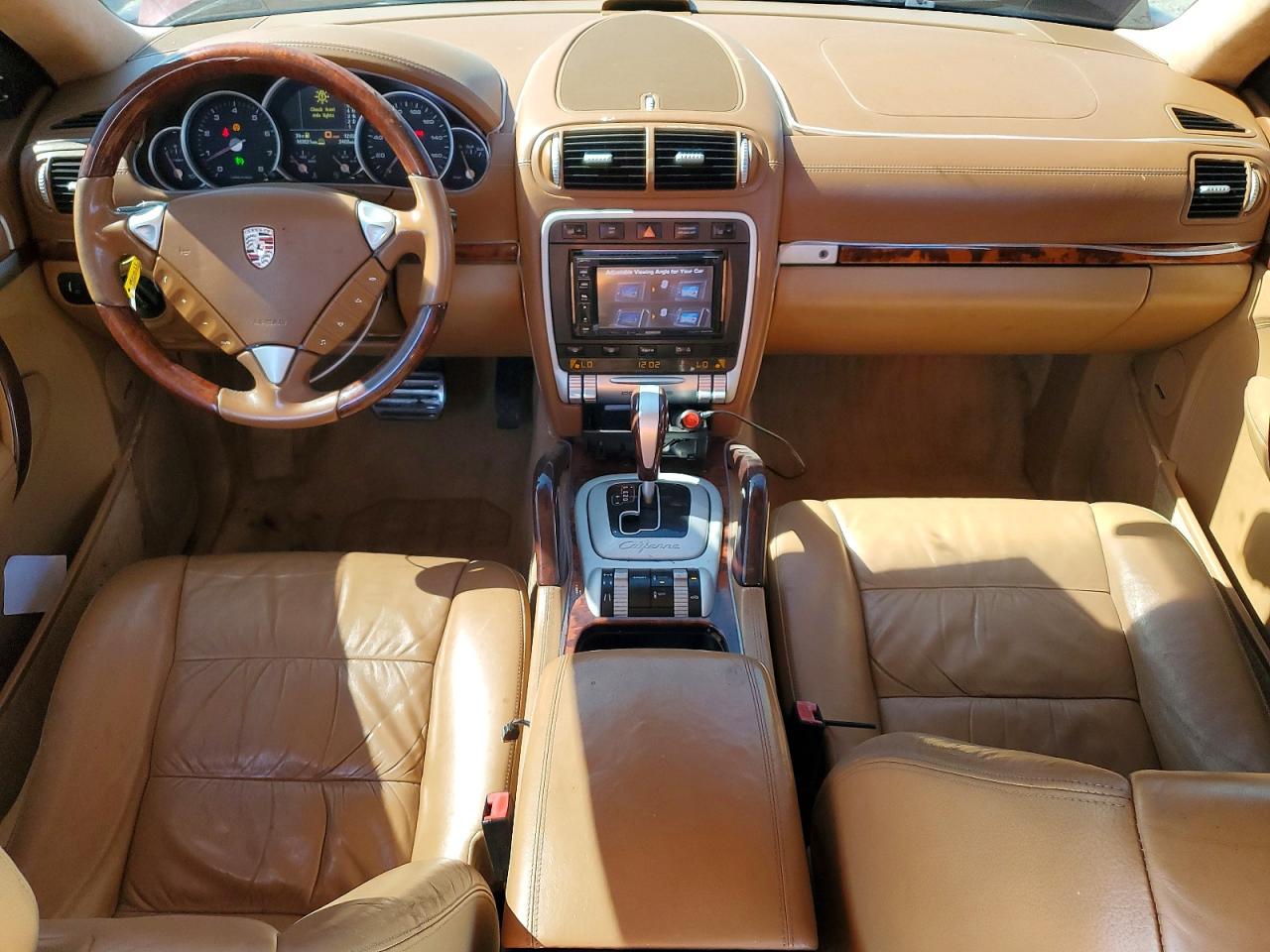 2008 Porsche Cayenne Turbo Темно-бордовый vin: WP1AC29P98LA91236
