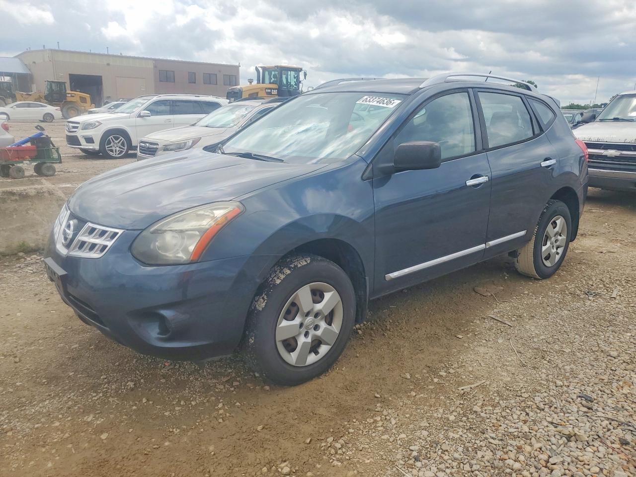 2015 Nissan Rogue Select S Blue vin: JN8AS5MV9FW767163
