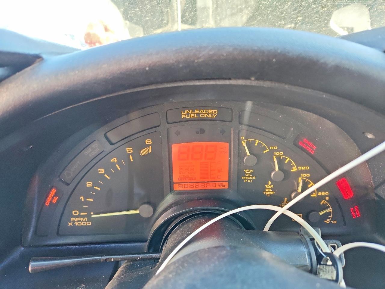 1992 Chevrolet Corvette Black vin: 1G1YY33P4N5109506