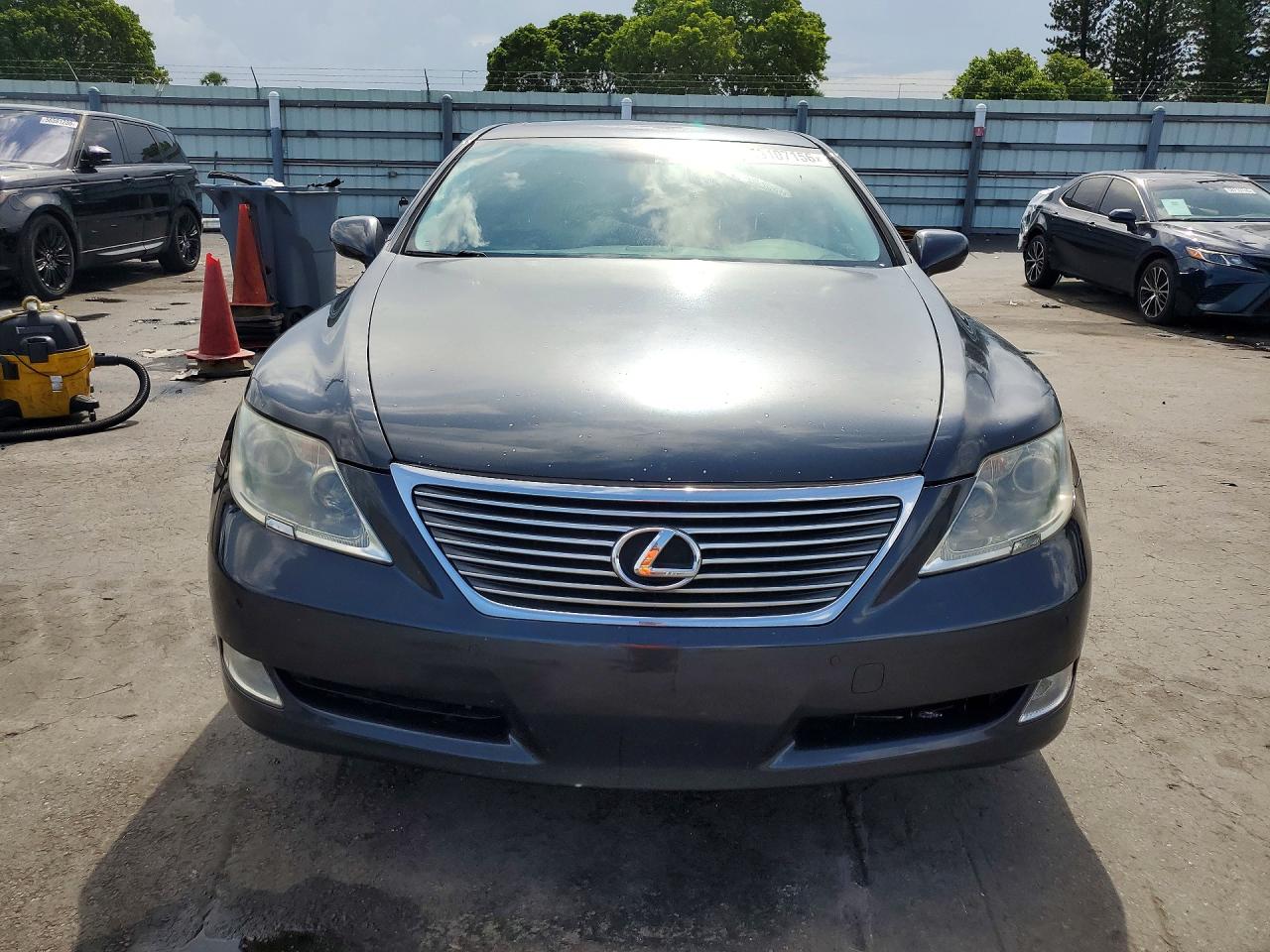 2009 Lexus Ls 460 Charcoal vin: JTHBL46FX95086497