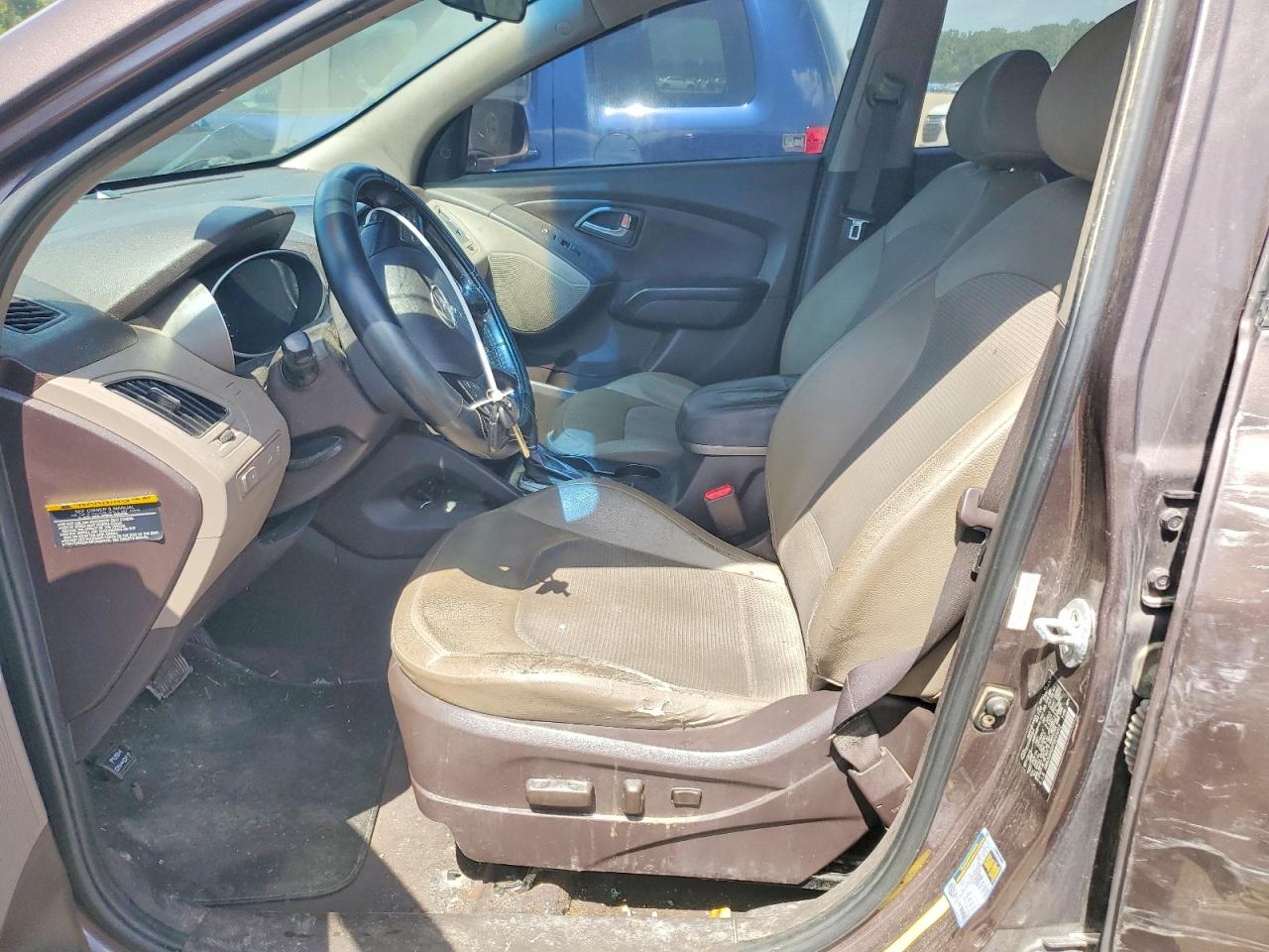 2015 Hyundai Tucson Se Brown vin: KM8JU3AGXFU015012