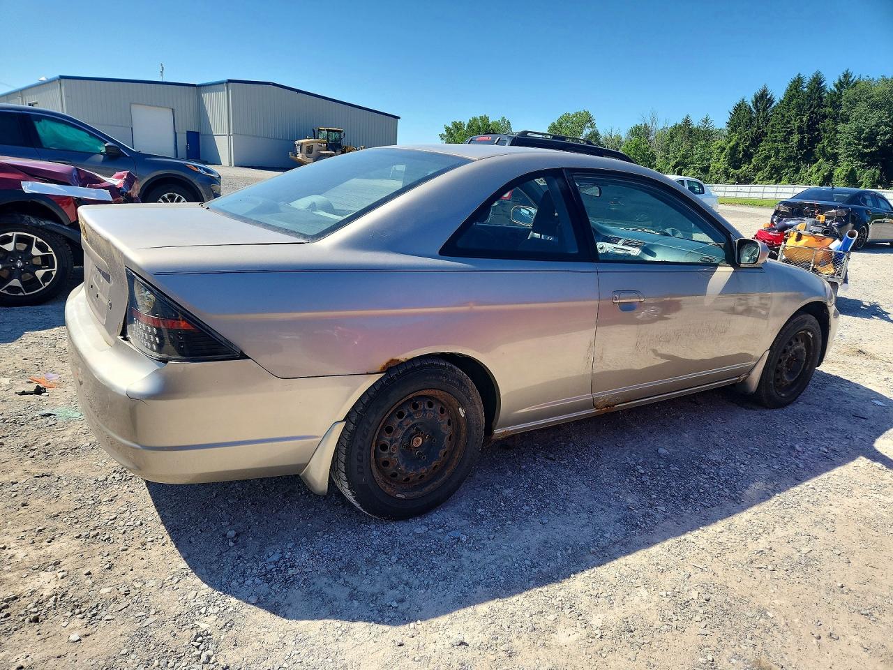 2002 Honda Civic Ex Silver vin: 1HGEM21942L102715