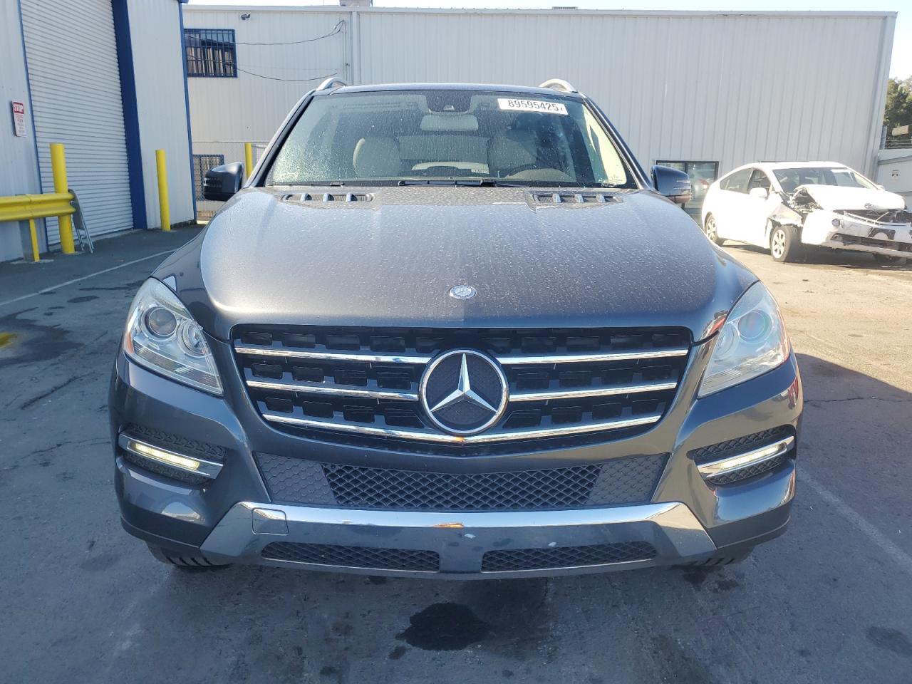 2012 Mercedes-benz Ml 350 4matic Charcoal vin: 4JGDA5HB9CA020162