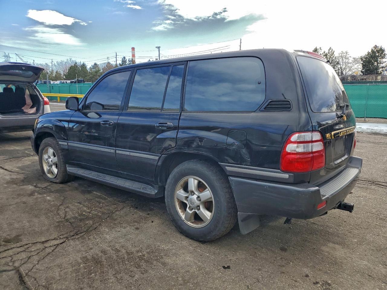 2003 Toyota Land Cruiser Black vin: JTEHT05J932046409