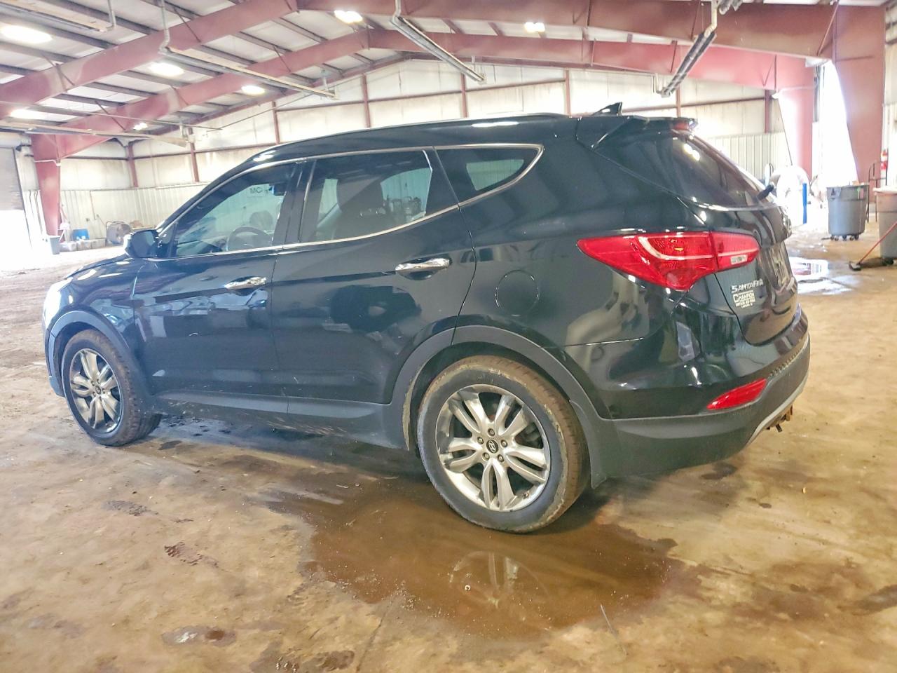 2013 Hyundai Santa Fe Sport 2.0t Black vin: 5XYZUDLA4DG072942