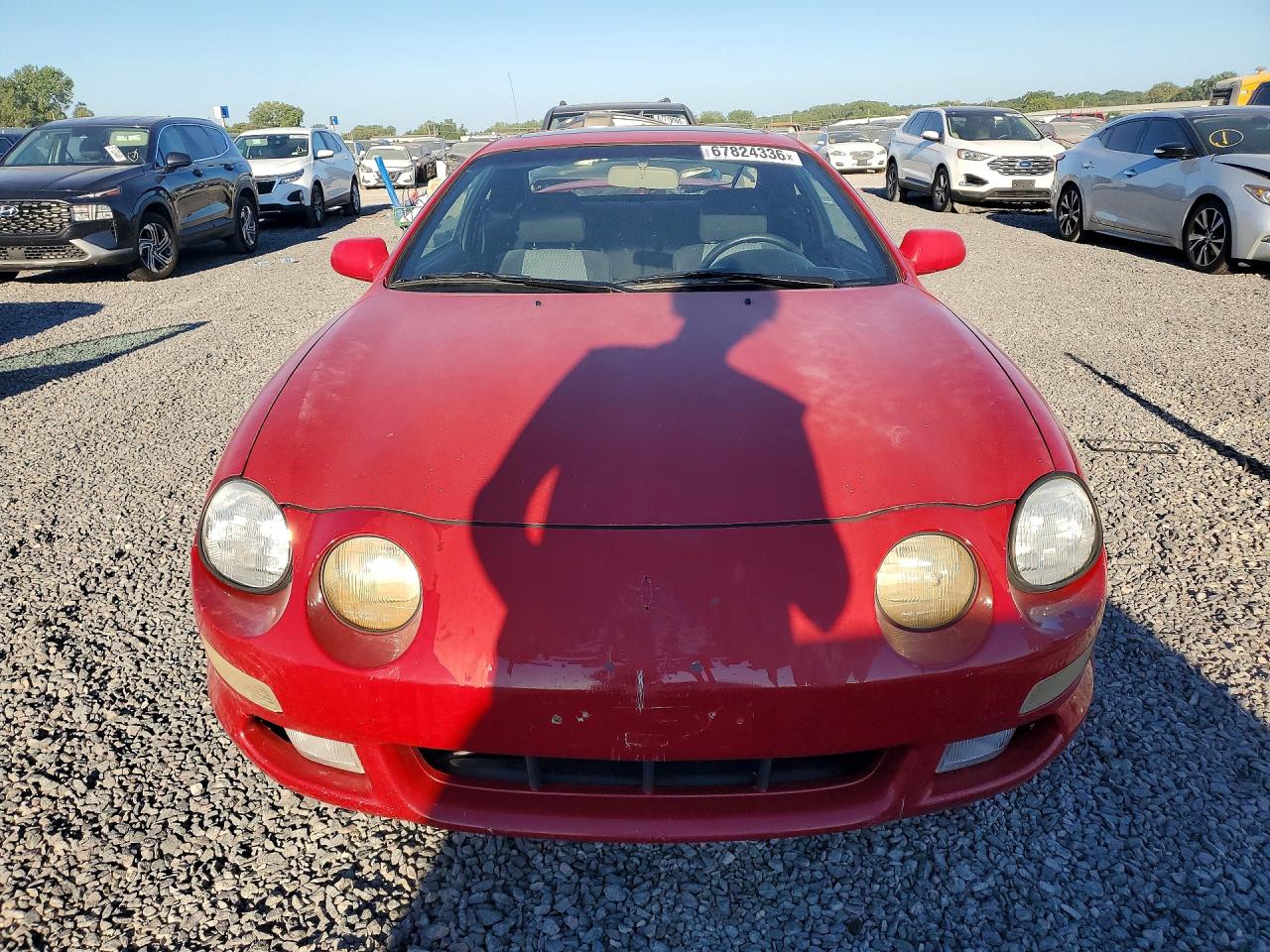 1997 Toyota Celica Gt Red vin: JT2DG02T6V0044783