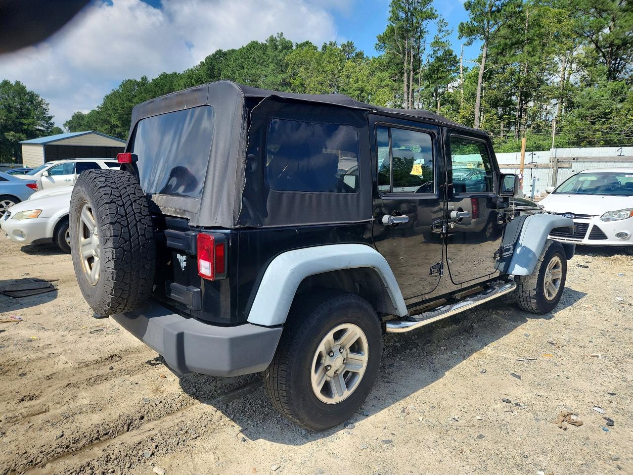 2011 Jeep Wrangler Unlimited Sport Black vin: 1J4BA3H14BL582006