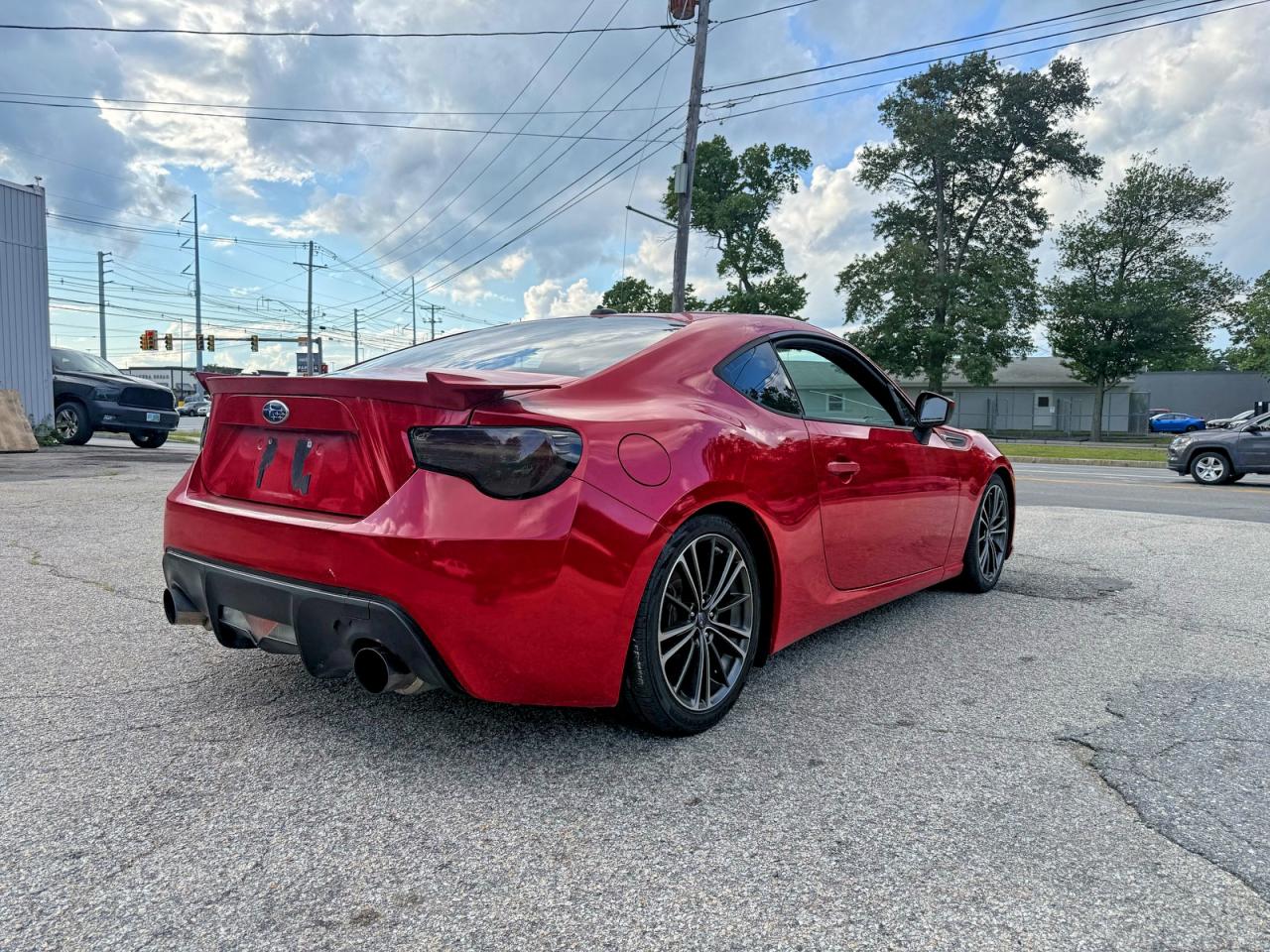 2014 Subaru Brz 2.0 Limited Red vin: JF1ZCAC18E9602291