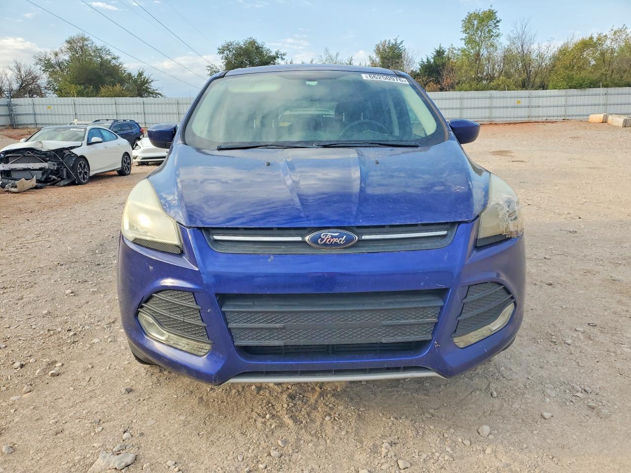2013 Ford Escape Se Blue vin: 1FMCU0GX9DUC85280