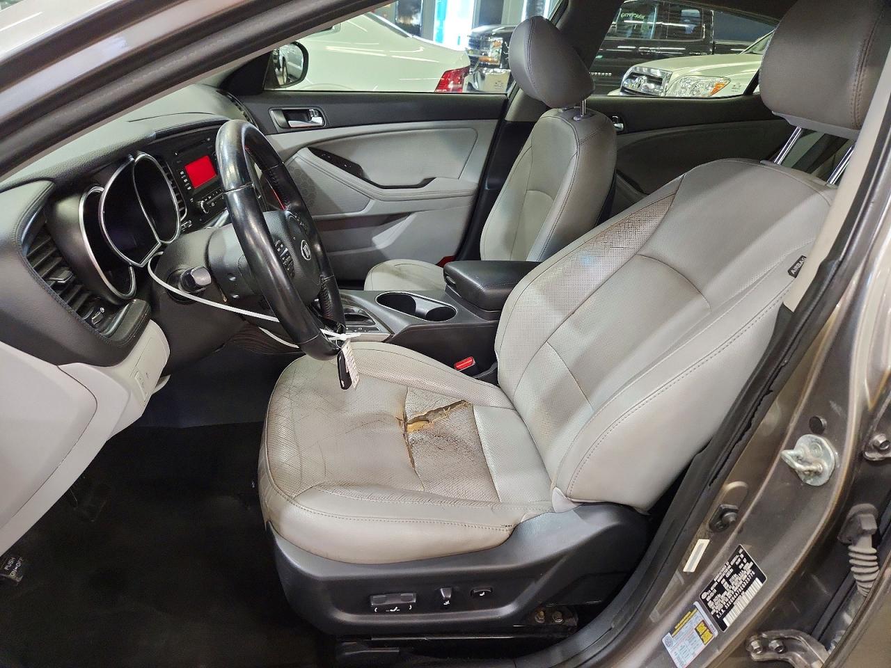 2014 Kia Optima Ex Серый vin: 5XXGN4A76EG325776