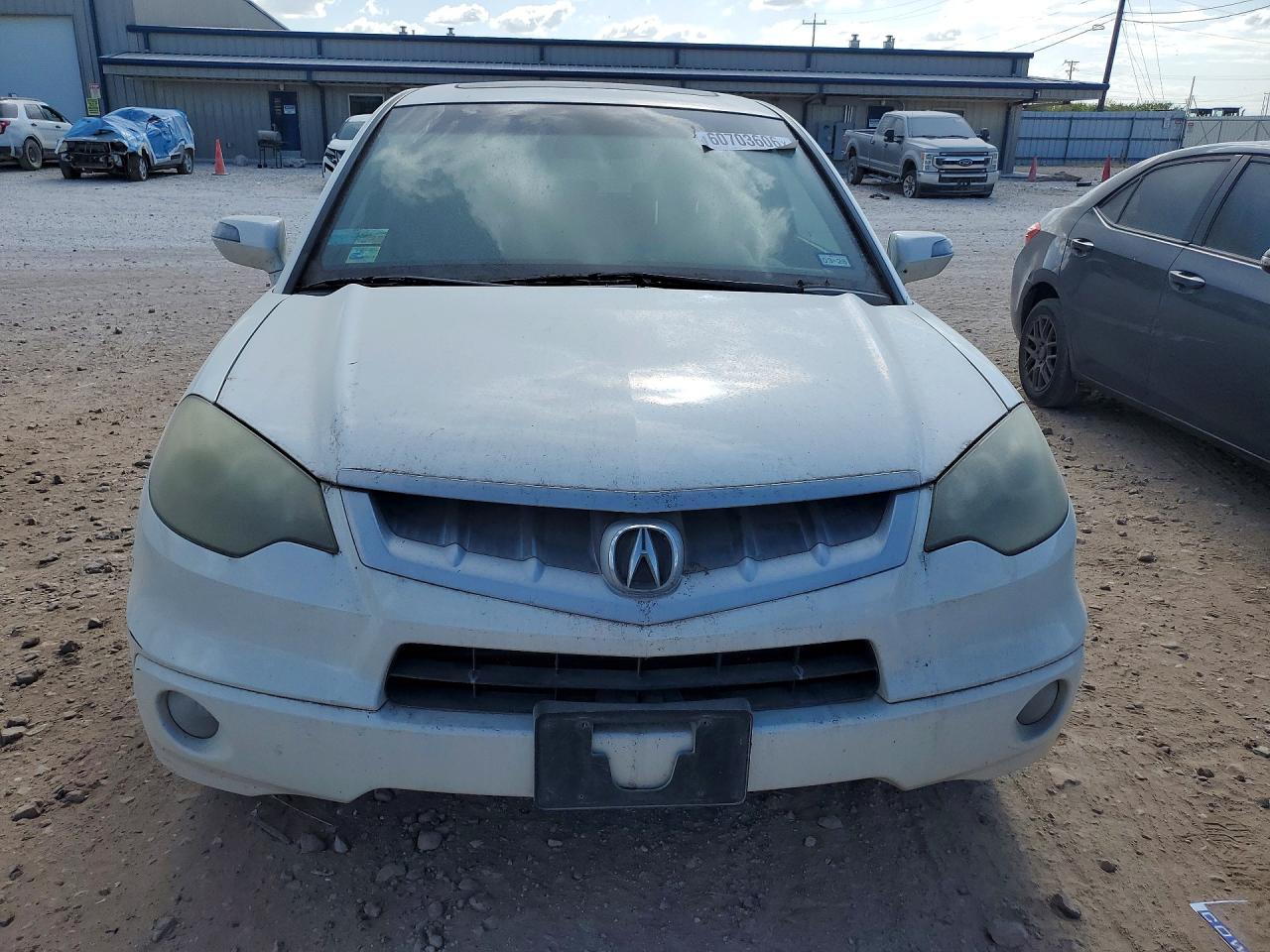 2009 Acura Rdx White vin: 5J8TB18249A008422