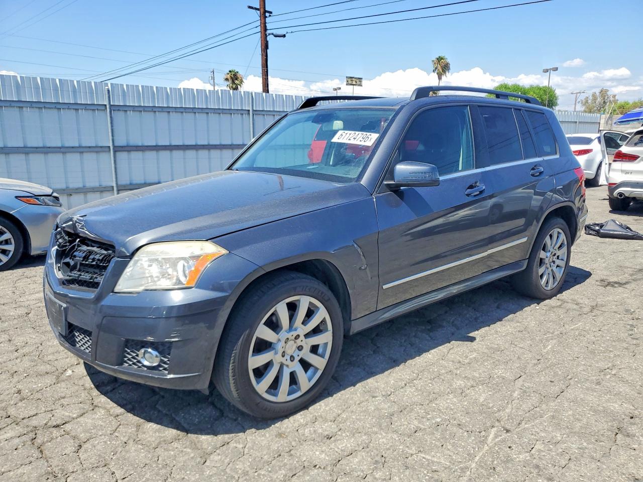 2011 Mercedes-benz Glk 350 Gray vin: WDCGG5GB5BF610291