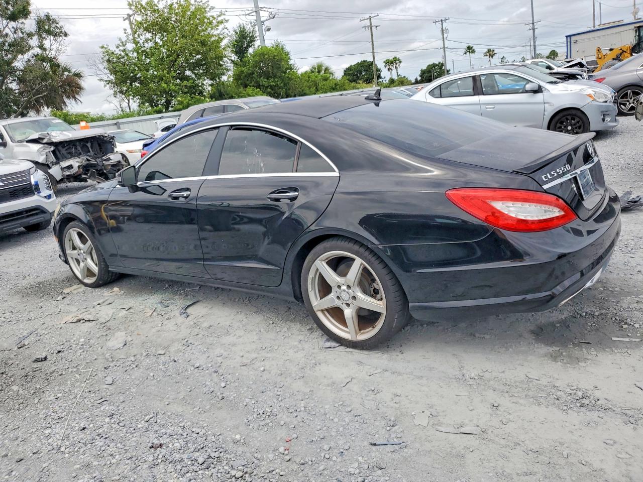 2014 Mercedes-benz Cls 550 Black vin: WDDLJ7DB2EA122591