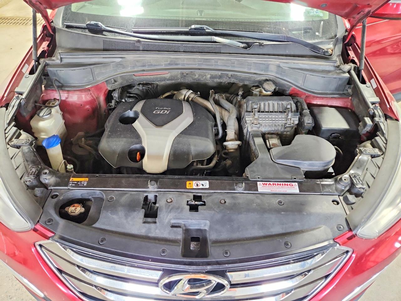 2013 Hyundai Santa Fe Sport 2.0t Silver vin: 5XYZUDLA8DG005261
