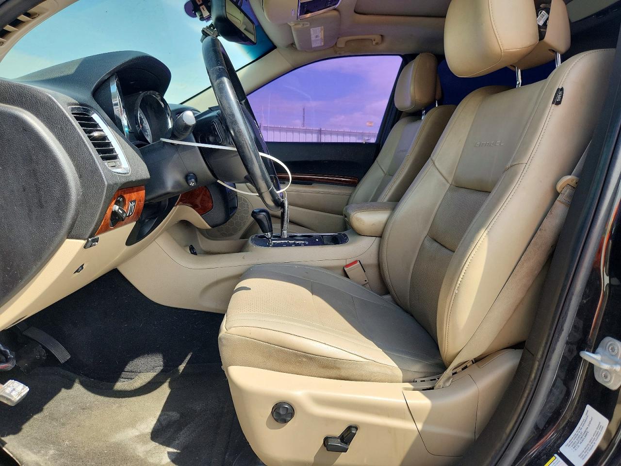 2013 Dodge Durango Citadel Черный vin: 1C4RDHEGXDC690781