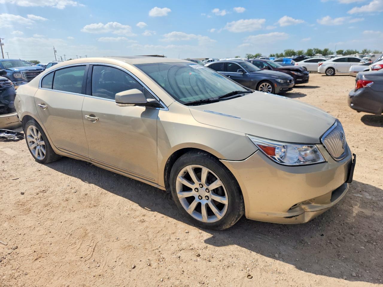 2012 Buick Lacrosse Touring Beige vin: 1G4GJ5E33CF108590