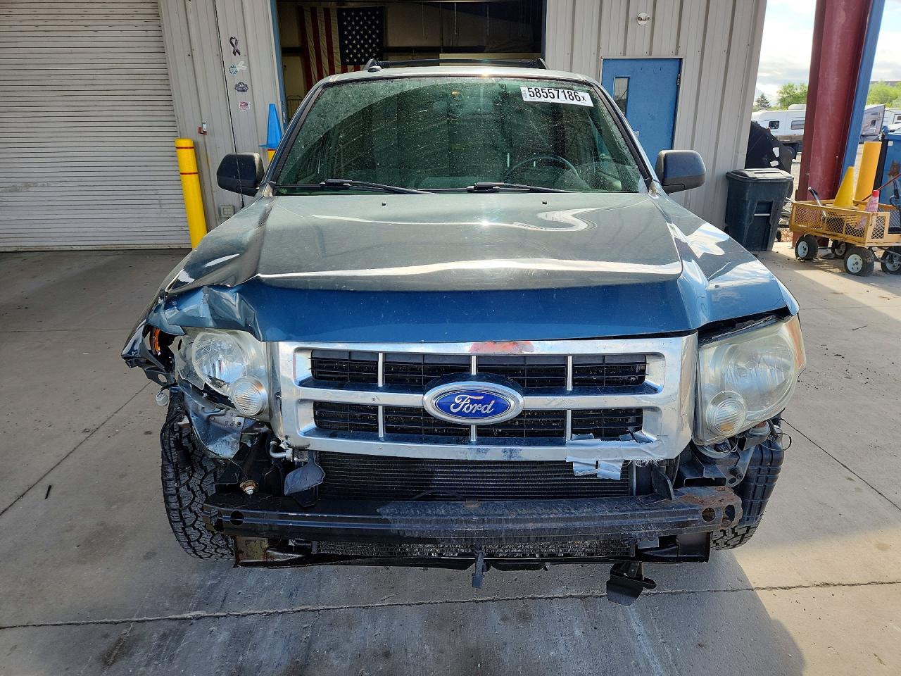 2012 Ford Escape Xlt Blue vin: 1FMCU0D76CKB59845