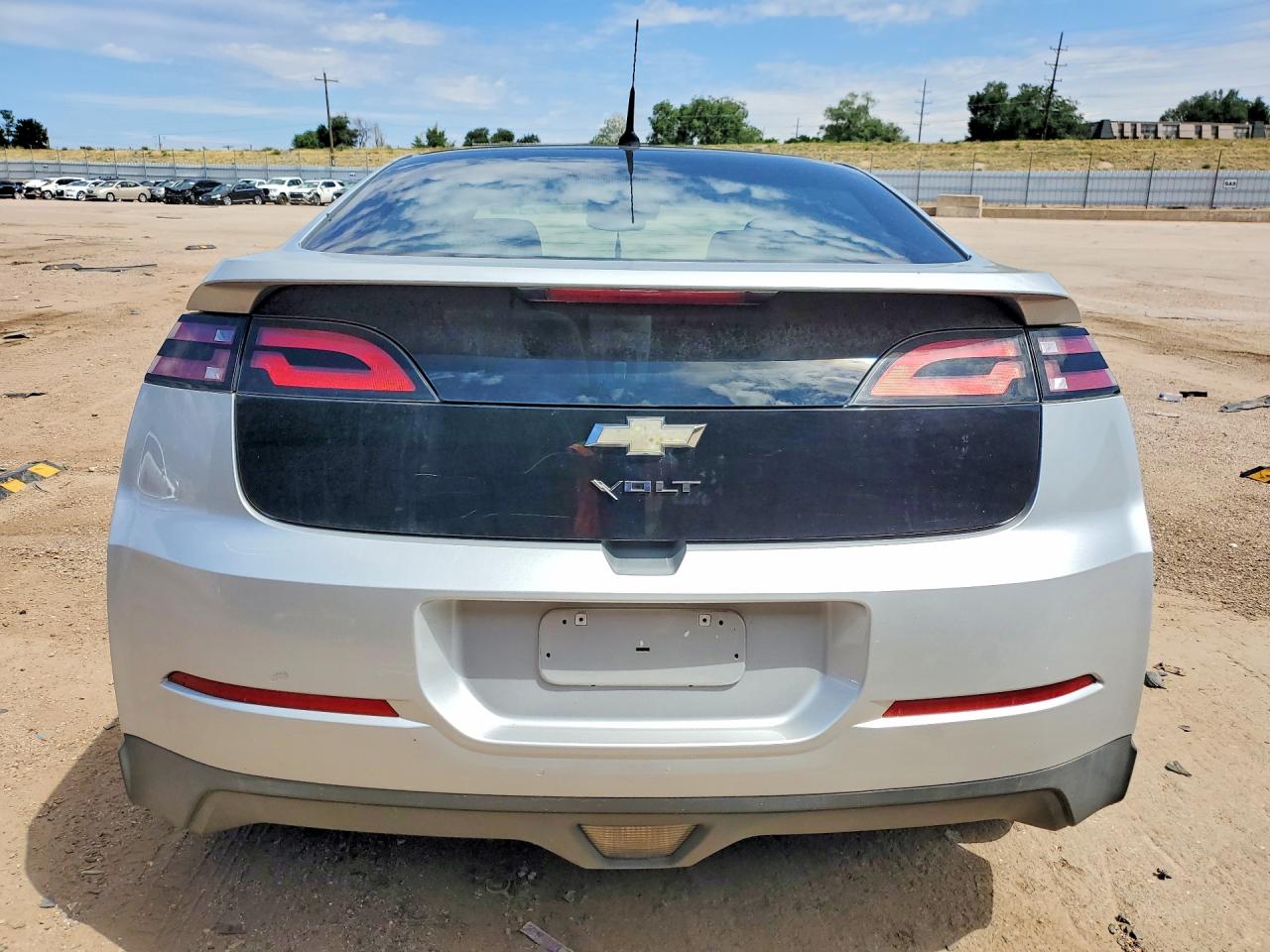 2012 Chevrolet Volt Silver vin: 1G1RA6E49CU110800