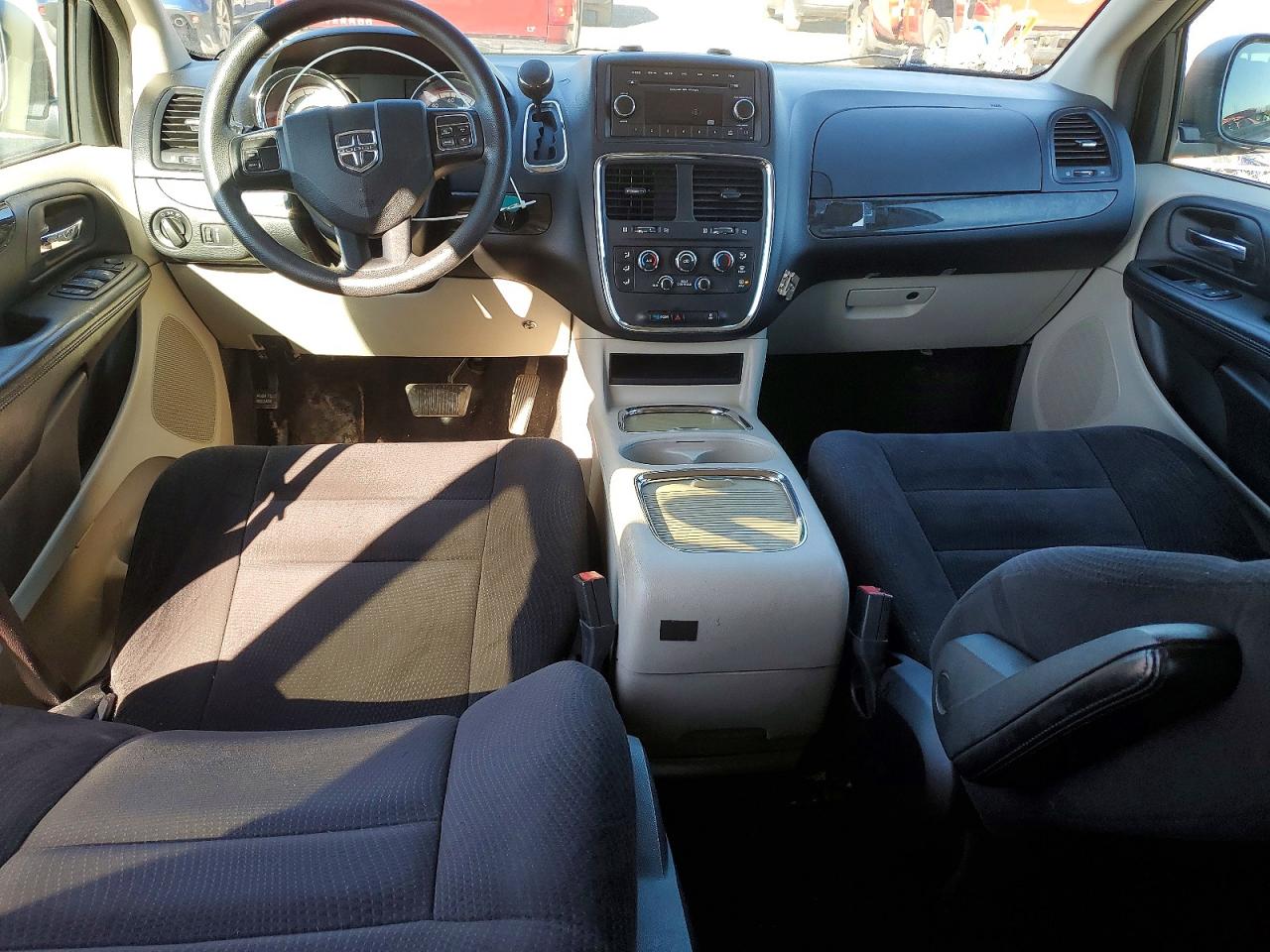 2014 Dodge Grand Caravan Sxt Beige vin: 2C4RDGCG3ER291569