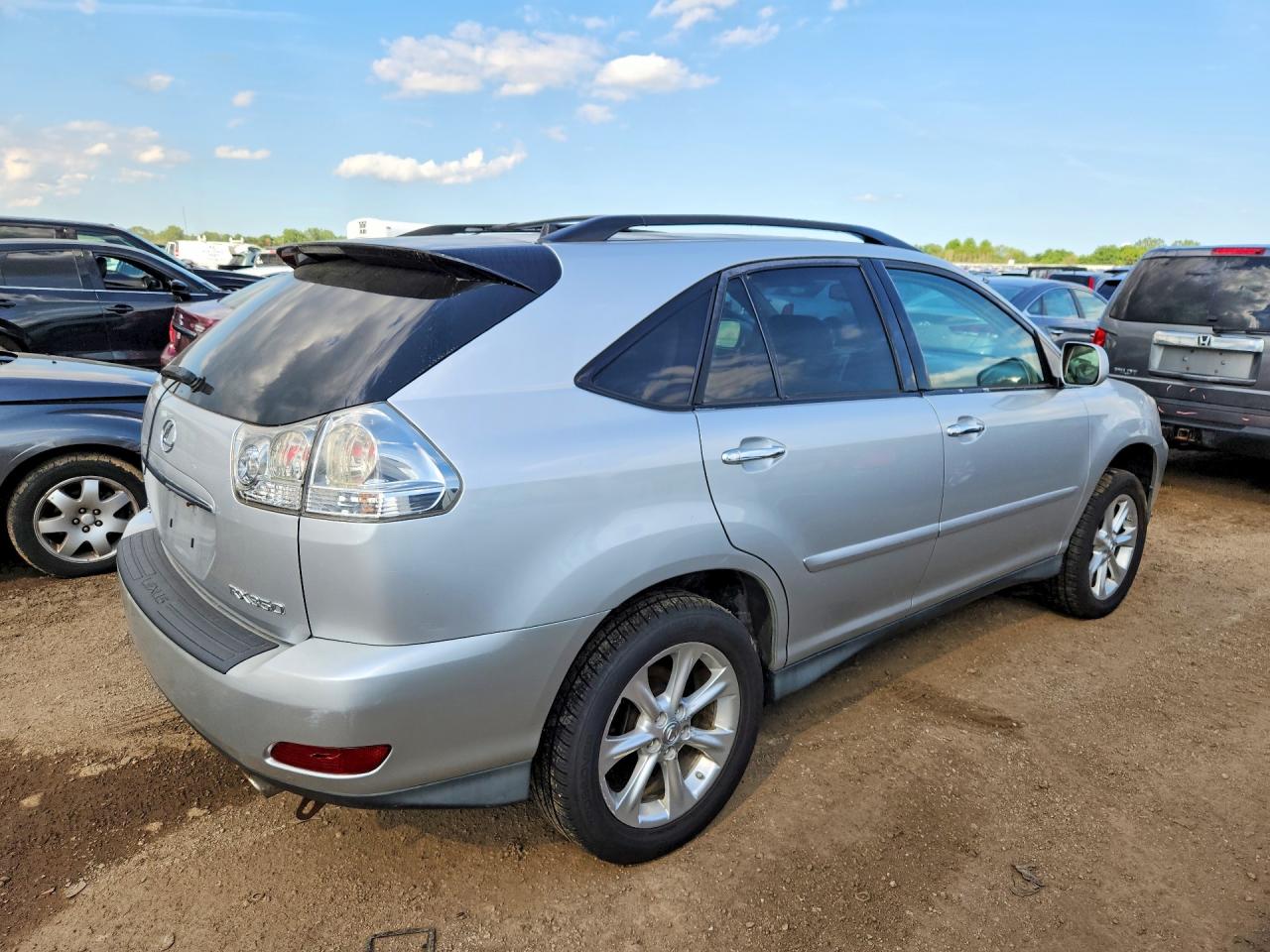 2009 Lexus Rx 350 Silver vin: 2T2GK31U39C067914