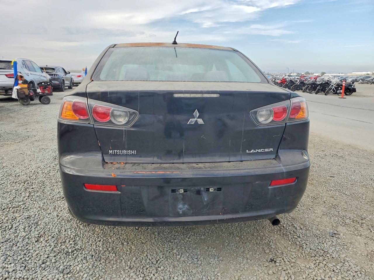 2013 Mitsubishi Lancer Es/es Sport Black vin: JA32U2FU2DU008603