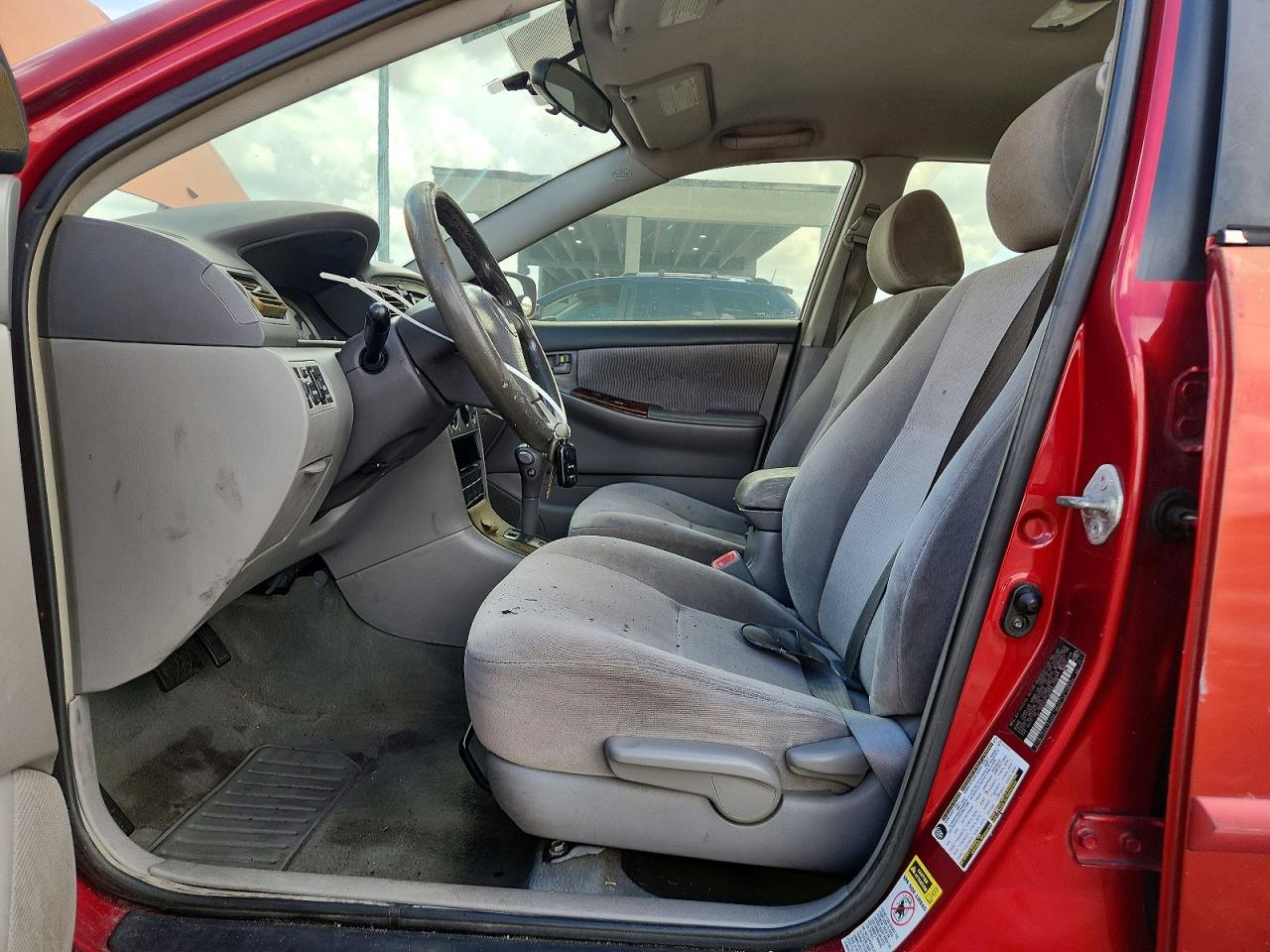 2006 Toyota Corolla Le Red vin: 2T1BR30E76C661115