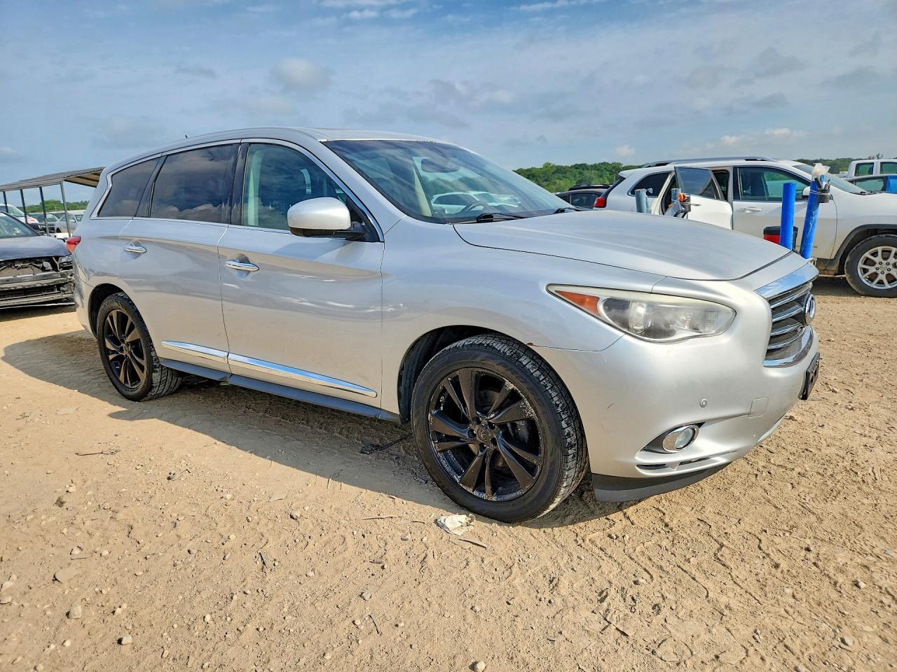 2013 Infiniti Jx35 Base Silver vin: 5N1AL0MM4DC300391
