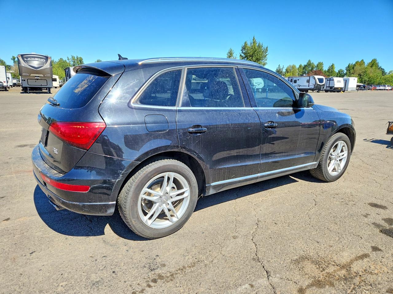 2013 Audi Q5 Premium Plus Black vin: WA1LFAFP4DA020865