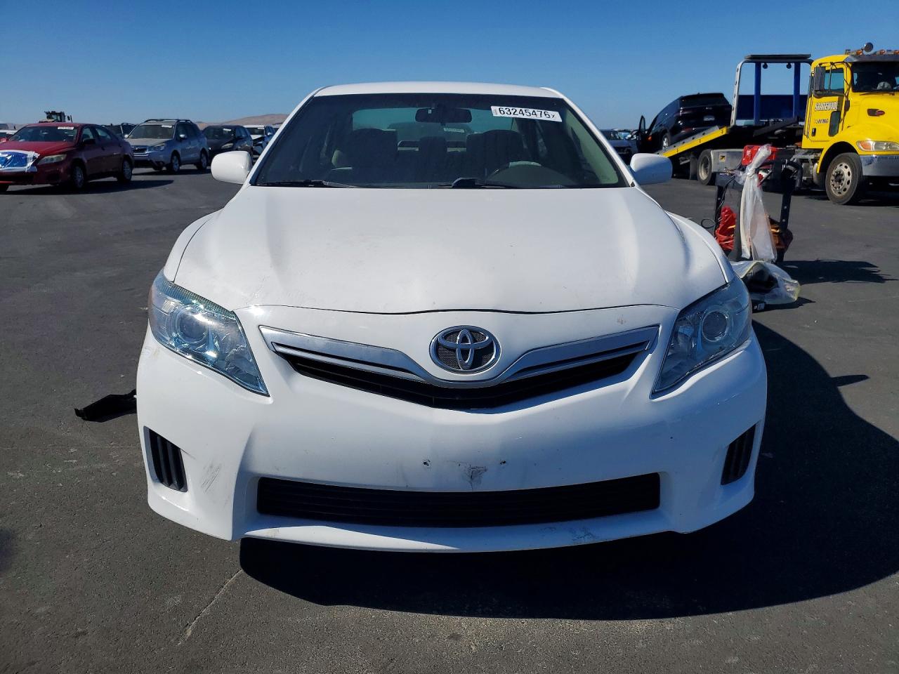 2011 Toyota Camry Hybrid Белый vin: 4T1BB3EK7BU135398