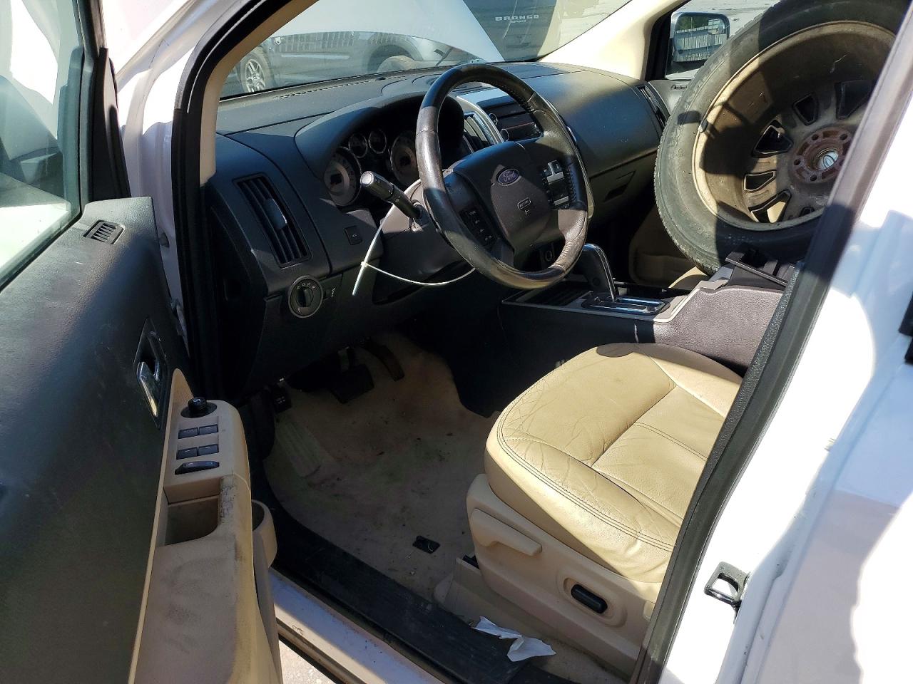 2010 Ford Edge Sel White vin: 2FMDK3JC7ABA12700