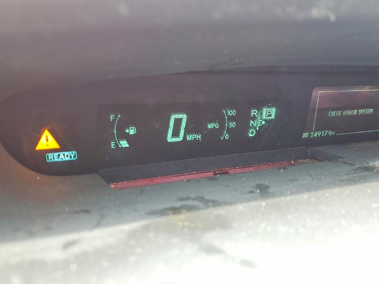 2010 Toyota Prius Ii Red vin: JTDKN3DU5A0191280