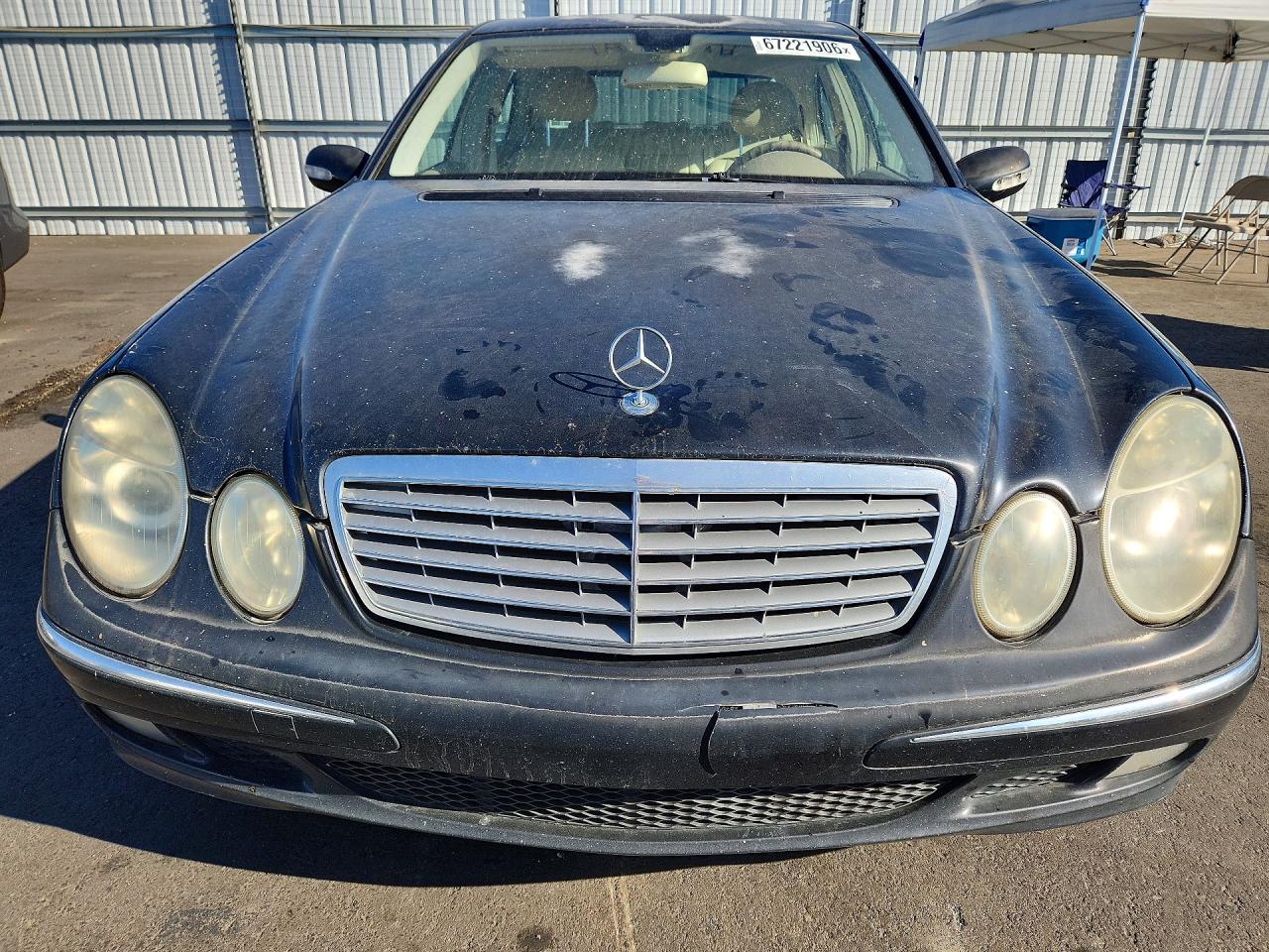 2005 Mercedes-benz E 320 Black vin: WDBUF65J15A702171