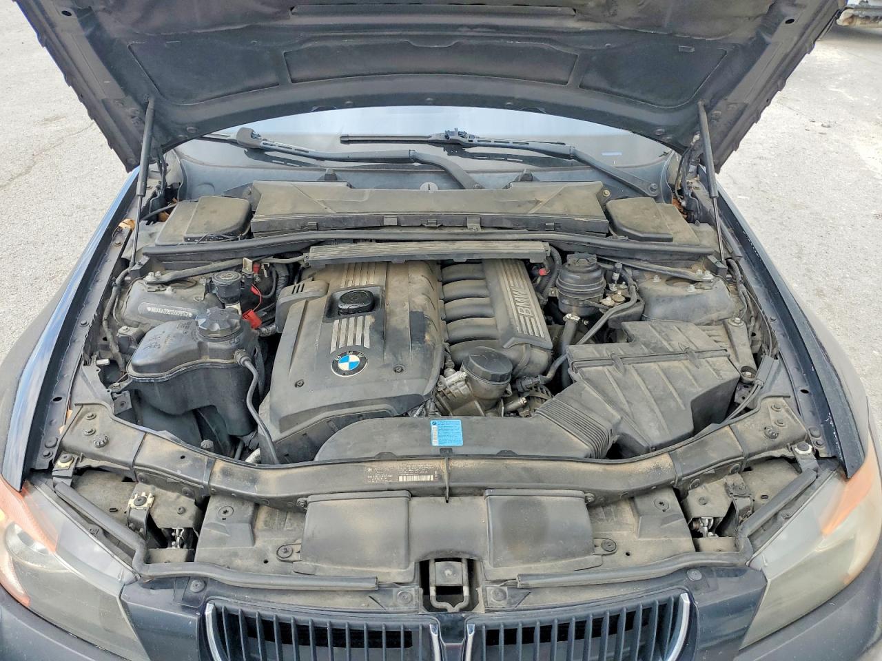 2007 Bmw 328 I Black vin: WBAVA33517KX79142