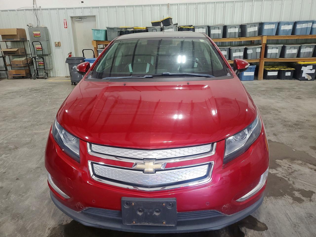 2012 Chevrolet Volt Burgundy vin: 1G1RD6E43CU115949