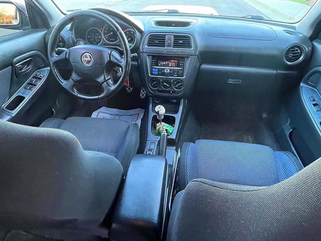 2004 Subaru Impreza Wrx White vin: JF1GG296046305464