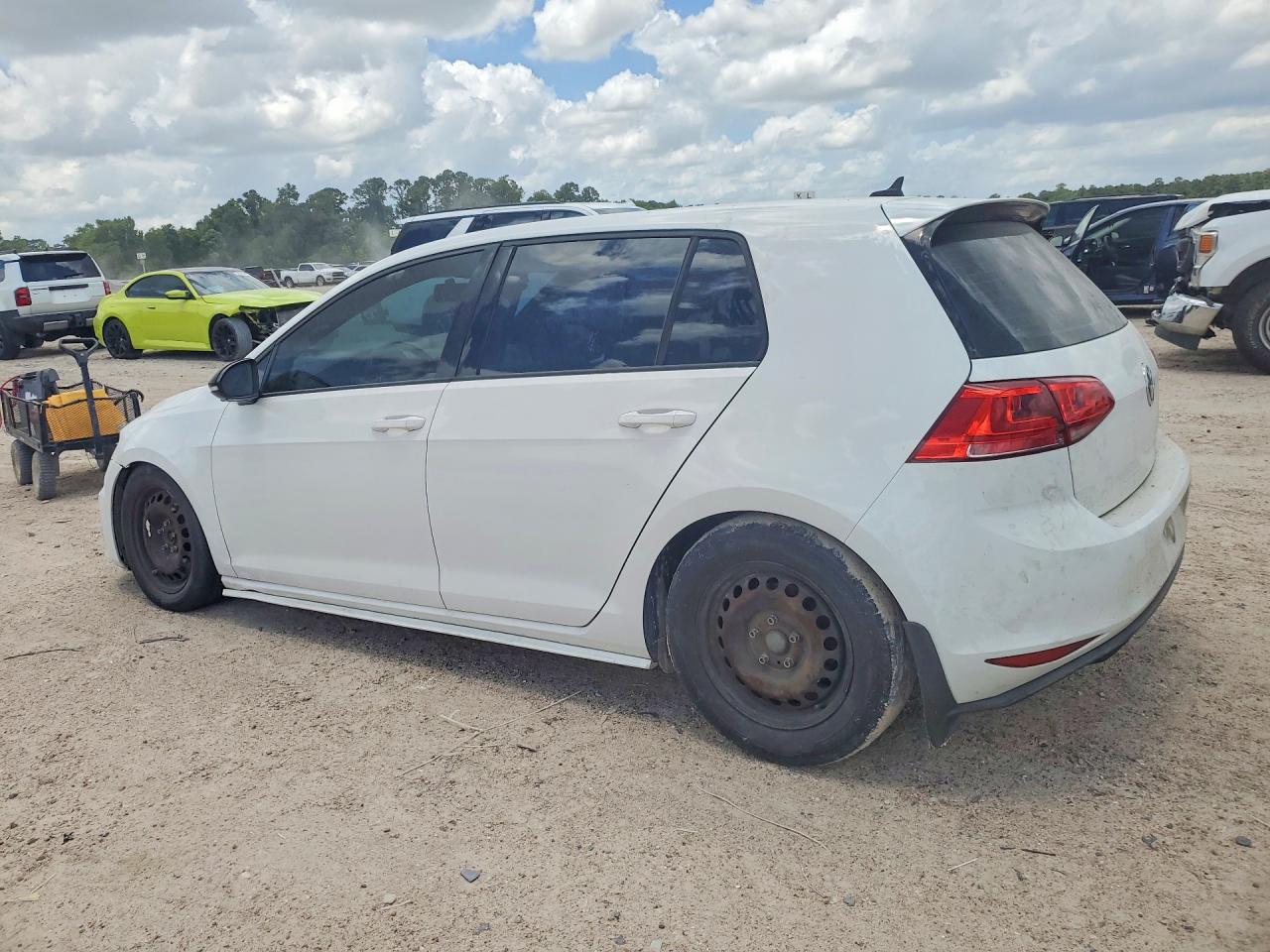 2016 Volkswagen Gti S Белый vin: 3VW4T7AU3GM044100