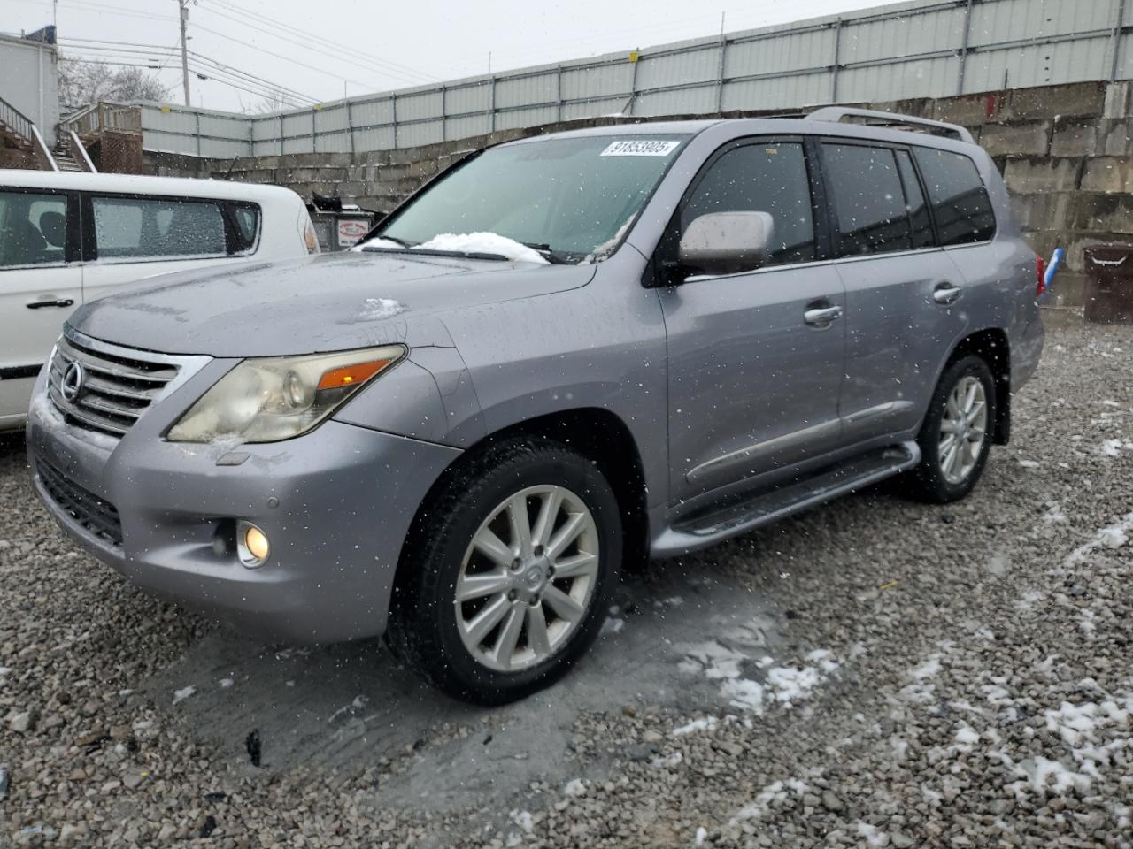 2008 Lexus Lx 570 Silver vin: JTJHY00W884012513