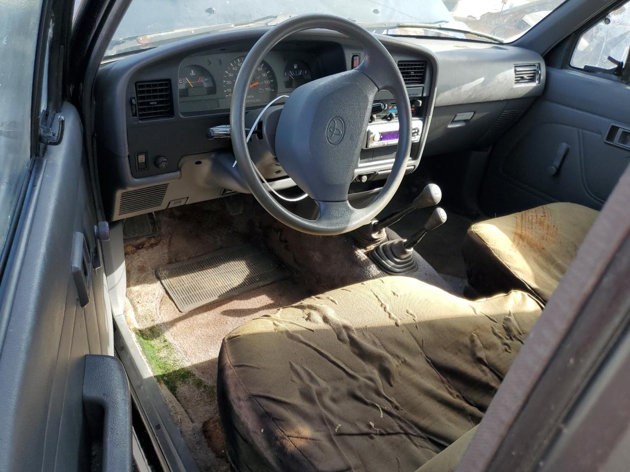 1995 Toyota Pickup 1/2 Ton Extra Long Wheelbase Black vin: JT4VN13D7S5151452
