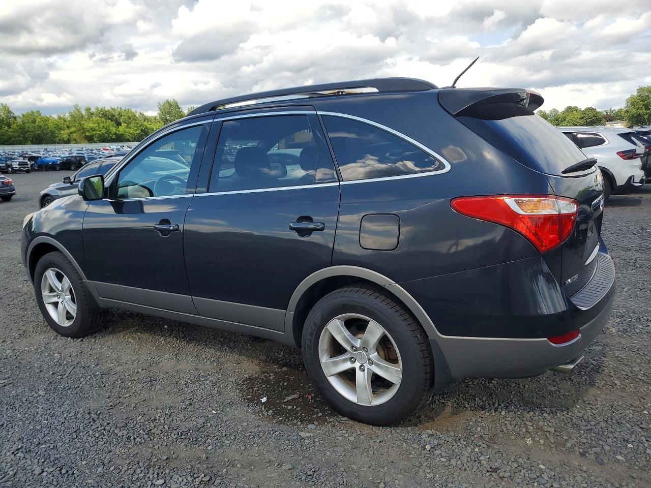 2008 Hyundai Veracruz Gls Black vin: KM8NU73CX8U073868