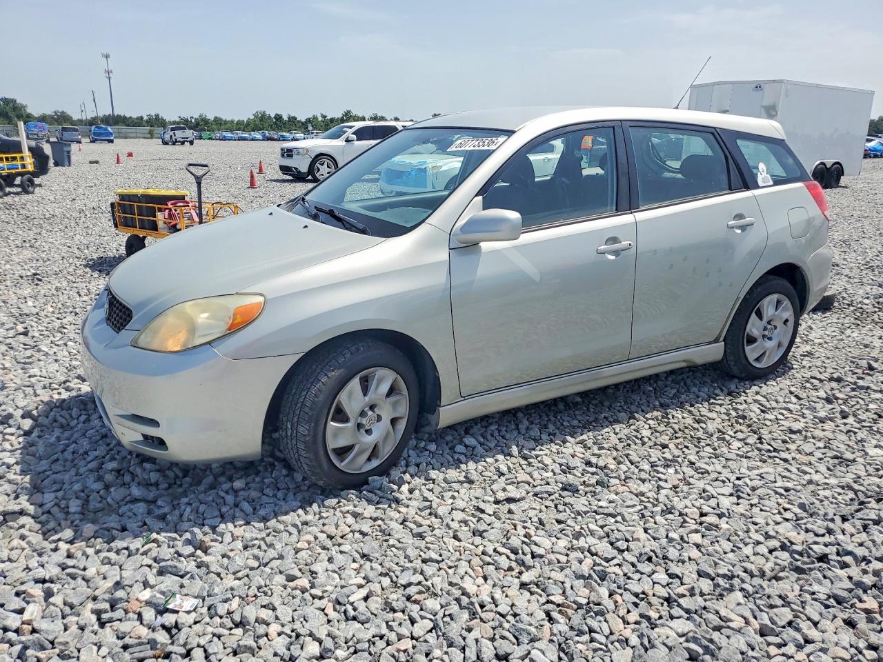 2003 Toyota Corolla Matrix Xr Gray vin: 2T1KR32E13C014525