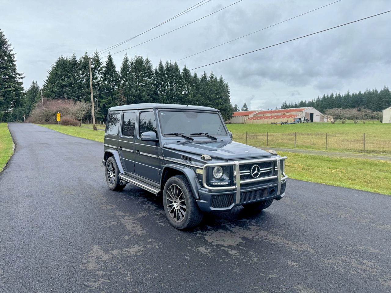 2013 Mercedes-benz G 63 Amg Gray vin: WDCYC7DF7DX203931